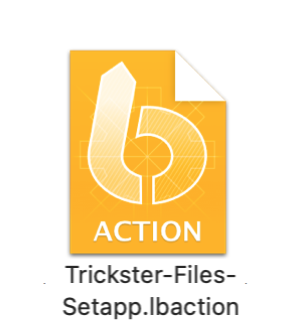 Trickster setapp launchbar action